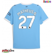 Camiseta Manchester City Matheus Nunes #27 Primera Equipación 2025-26 manga corta
